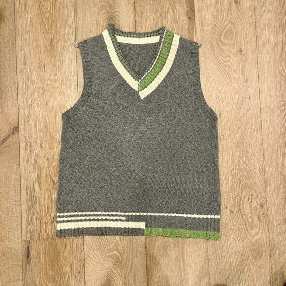 Unisex Knit Sweater Vest - Picture 1 of 2